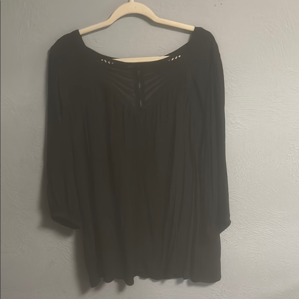 Elegant Black Women's Top